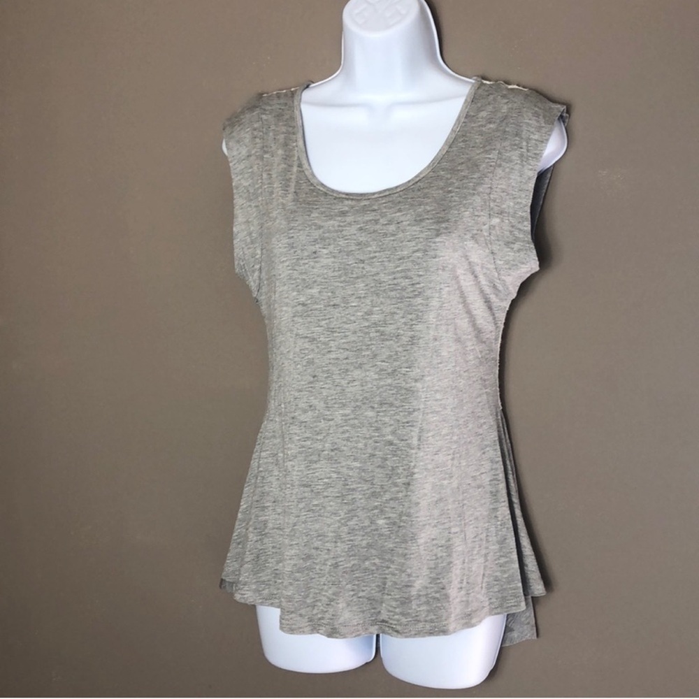 Finn & Clover Sleeveless Lace Back Blouse Medium